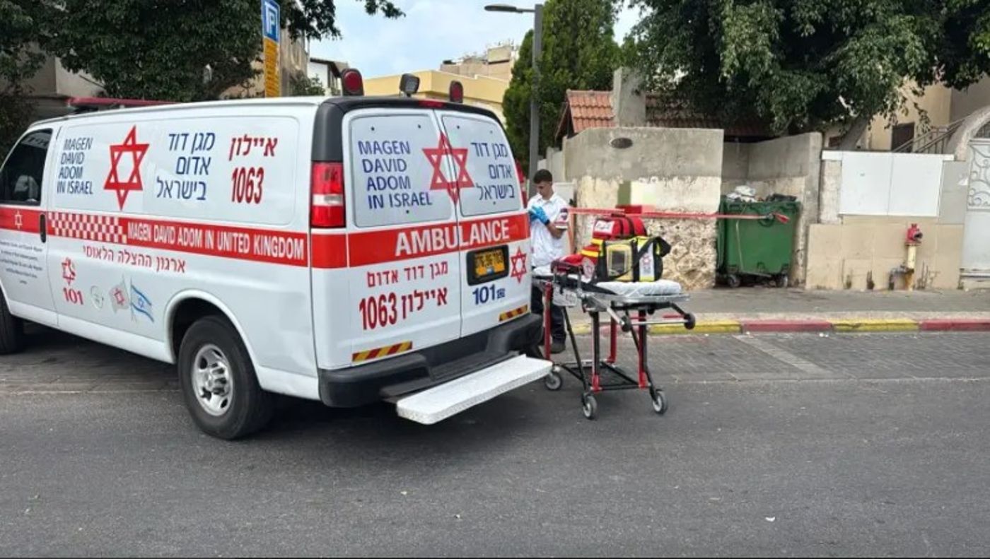 זירת האירוע בחולון