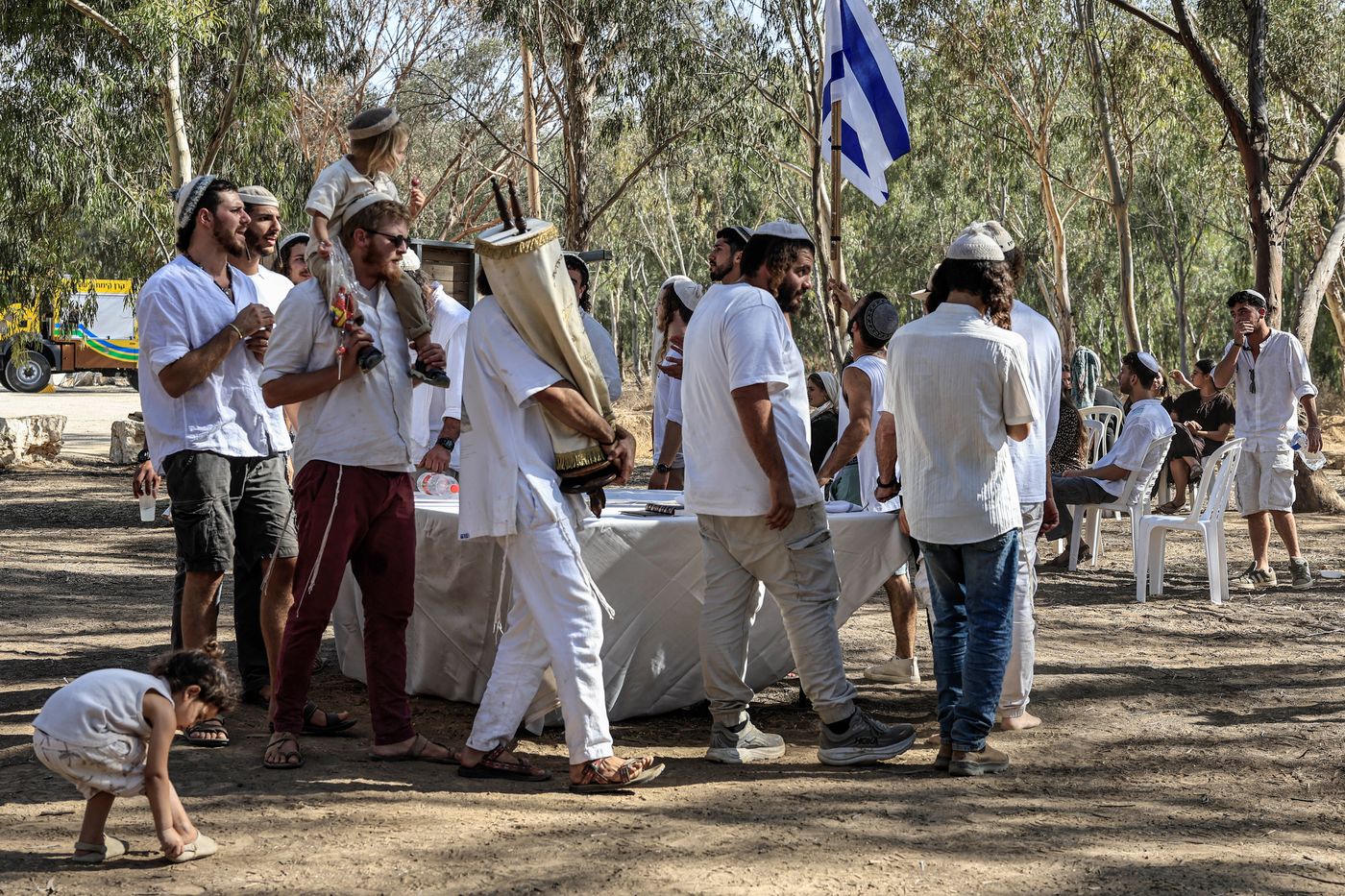 הקפות במתחם הנובה בחניון רעים