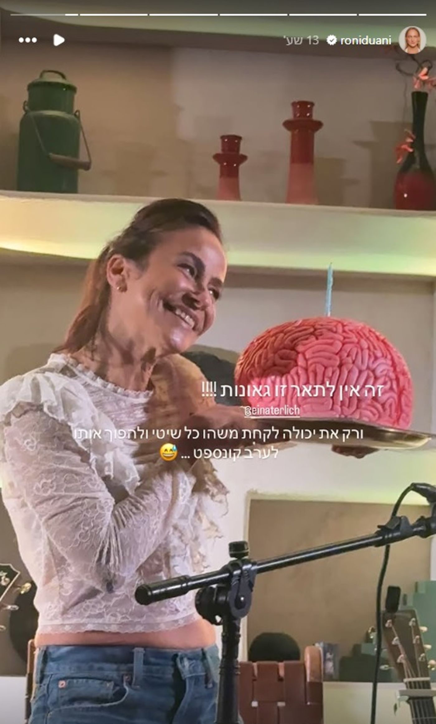 עוגת המוח לעינת ארליך