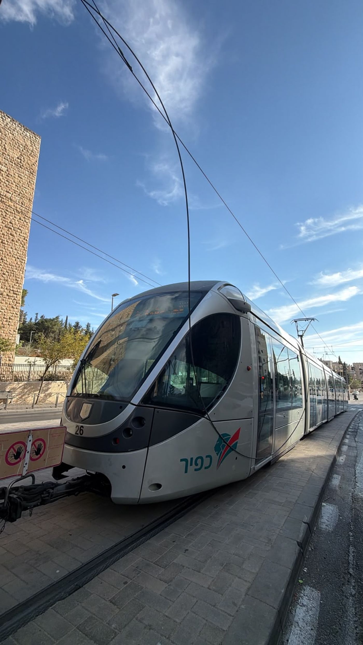 הכבל הקרוע ברכבת הקלה