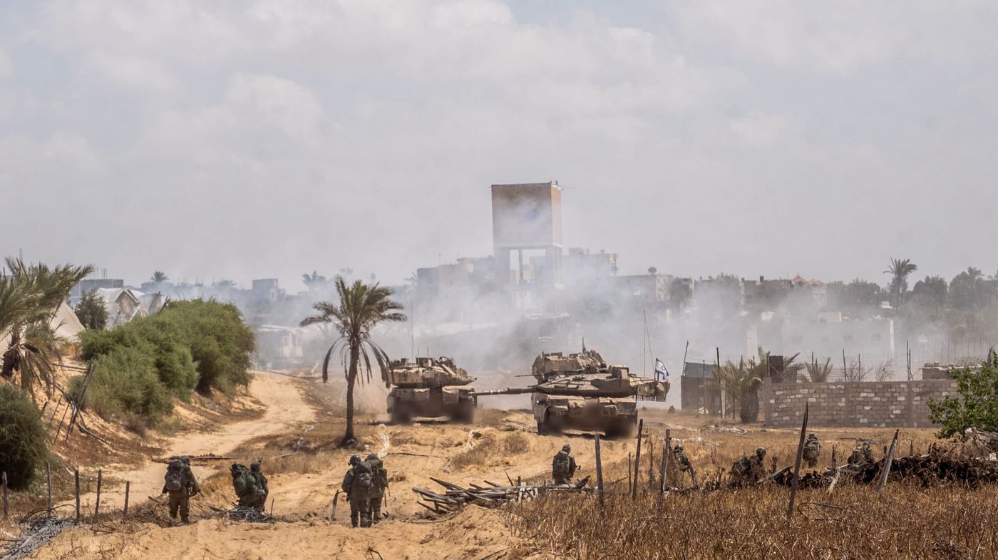 לוחמי צה"ל בתמרון בעזה