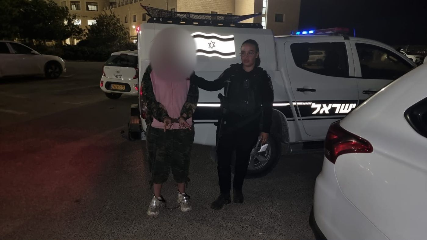 רגעי מעצר הפעילה האנטי-ישראלית