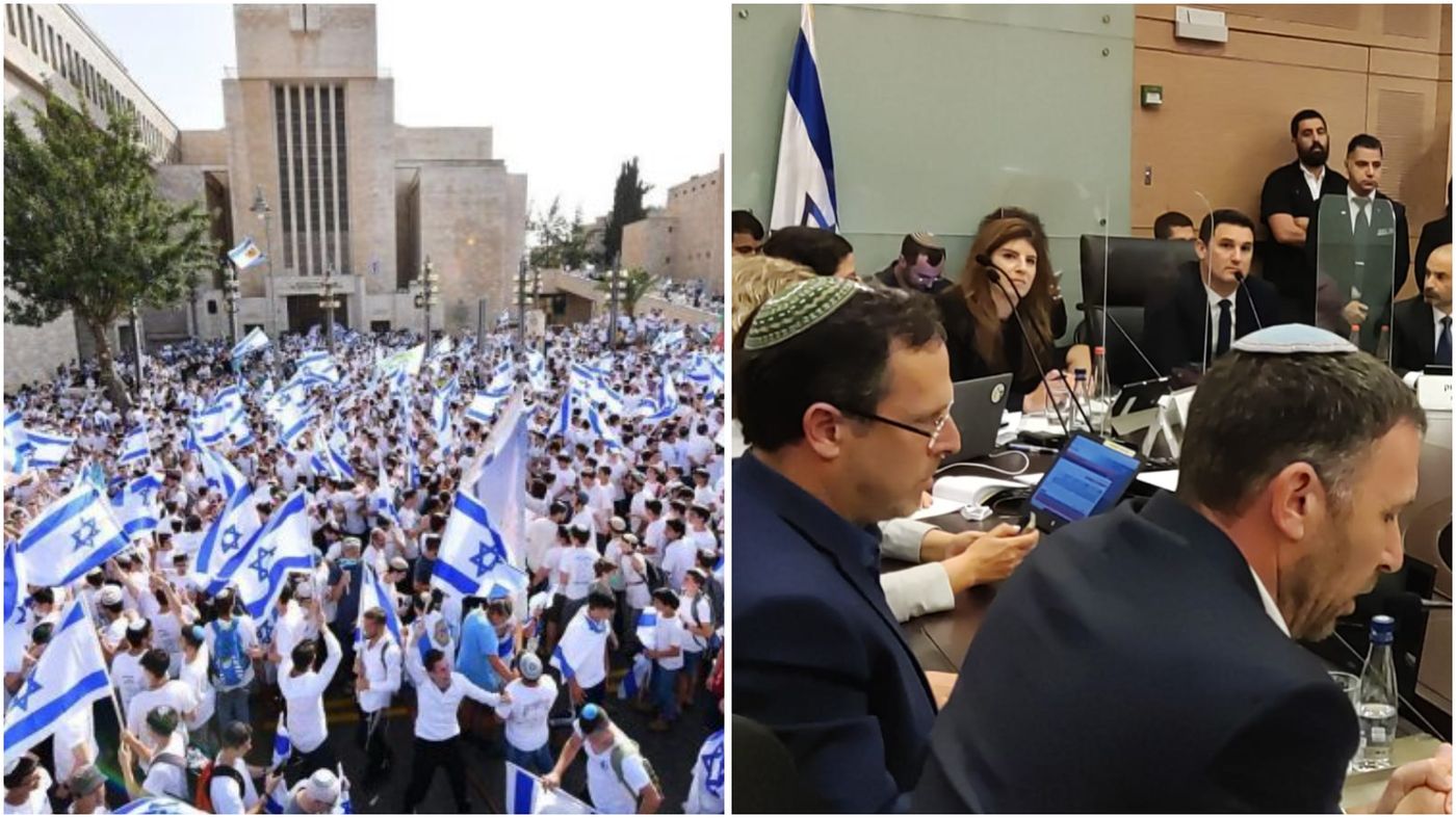 כיפות סרוגות בשטח ובכנסת