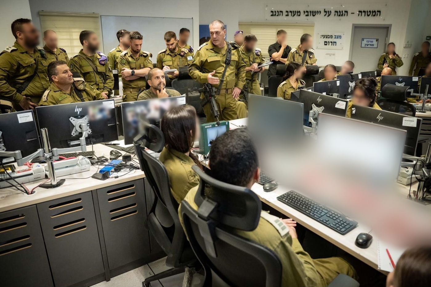 הרמטכ"ל באוגדת עזה