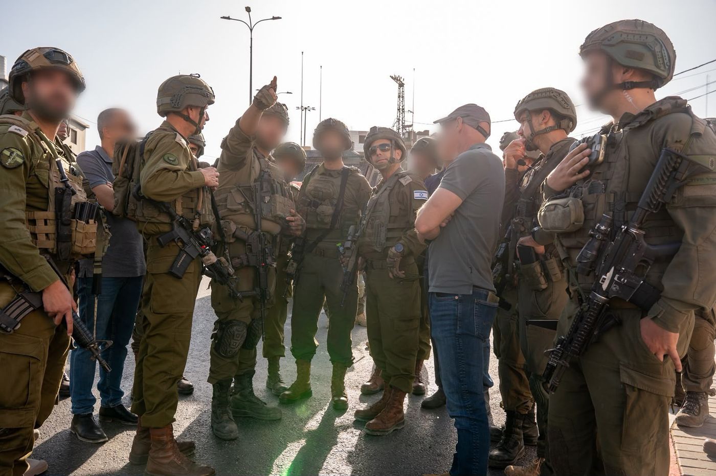 כוחות צה"ל באירוע