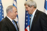 נתניהו נפגש עם ג'ון קרי: אבו מאזן מחבק רוצחים, זו שערוריה