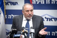 ליברמן בטוח: זה הפתרון לסכסוך הישראלי- פלסטיני