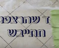 עד שהרצפה תתייבש: צפו: שתי דקות לפרשת כי תבוא
