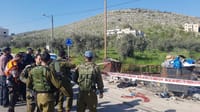 חשד לפיגוע דריסה בחווארה, המחבל נוטרל