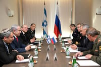 נתניהו ברוסיה: "חשוב למנוע התנגשויות מיותרות"