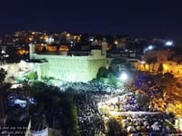 תיעוד ענק: 45 אלף איש בשבת חברון