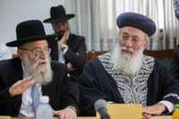 בגלל המאבק בש"ס: האם הרב אריה שטרן יודח?
