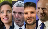 בנט, סמוטריץ, פרץ, שקד, בן גביר