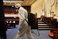 נערכים להשבעת הכנסת בצל הקורונה