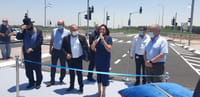 רגב בחניכת המחלף באשקלון