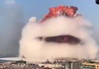 פיצוצים אדירים הרעידו את ביירות. תיעוד