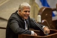 לפיד: הצהרה מטורפת, כחול לבן לא יכולים לתת לזה יד