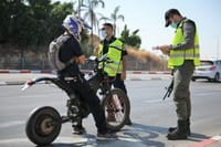 אכיפת סגר הקורונה (דוברות משטרת ישראל)