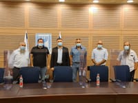 ח"כ גדעון סער נפגש עם ראשי מועצת יש"ע