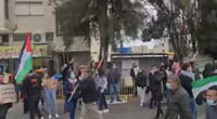 צפו: עימותים אלימים בנצרת לקראת הגעת נתניהו