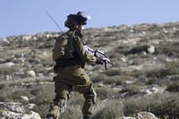 הרשות הפלסטינית נטעה עצים בשטחי אש של צה"ל
