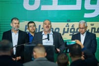 מנסור עבאס צפוי לנאום על שיתוף פעולה היסטורי