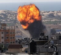 בעקבות הירי על הלוחם: 4 תקיפות ברצועת עזה
