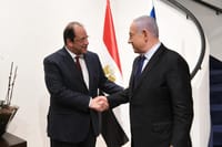 נתניהו נפגש עם ראש המודיעין של מצרים