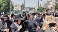 הפגנת החרדים בבר אילן: 7 נעצרו לאחר שתקפו שוטרים