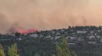 צפו: תיעוד ראשוני מהנזק הסביבתי של השריפה