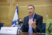 השר מתן כהנא בדיון בכנסת