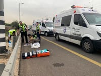 רוכב אופניים חשמליים צעיר נהרג בתאונה קטלנית