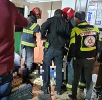 טכנאי מעליות נפצע אנוש בתאונת עבודה בירושלים