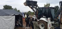 פינוי בחומש: המשטרה באלימות גם נגד ילדים