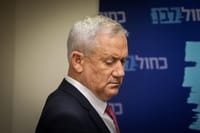 משבר אביתר: הפעם גנץ לא יכול להישאר על הגדר
