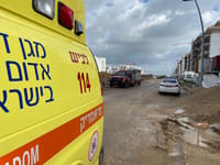 תאונת עבודה קטלנית באשקלון: פועל נפל ונהרג