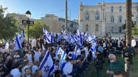 צעדת הדגלים בשנה שעברה