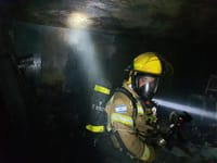 8 נפצעו בשריפה בבניין בנתניה