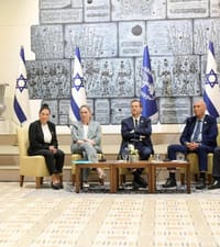 עצוב ומרגש: נשיא המדינה אירח משפחות שכולות