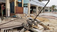 נזקי מזג האוויר: הרס וחורבן בטיילת בטבריה. צפו בתיעוד
