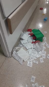אירוע אלימות קיצוני: ערבים התפרעו בבית החולים הדסה