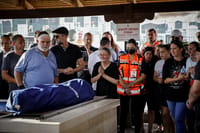 הלוויה אתמול של ספיר נחום ז"ל