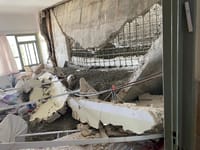 צפת: קיר קרס בבית החולים זיו, 4 נפצעו