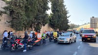פיגוע דקירה בירושלים: גבר נפצע בינוני