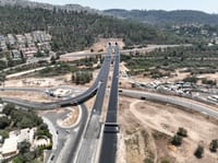 הכניסה החדשה לירושלים נפתחה לתנועה