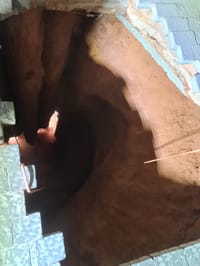 תיעוד ראשוני: הבולען ברחוב הדרור בהוד השרון