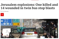 "פיצוצים הרעידו את ירושלים" – בעולם מגיבים