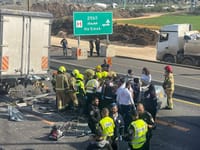 תאונה קטלנית בכביש 65: חולץ לכוד ללא רוח חיים