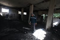 המשטרה חוקרת: רעולי פנים הציתו בית פלסטיני