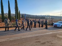 כוחות מפנים כרם בשילה, עשרות עצורים במקום